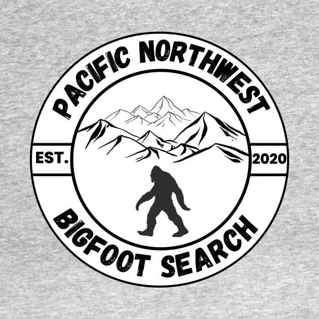 Bigfoot Research Team Logo by PNW Bigfoot Search